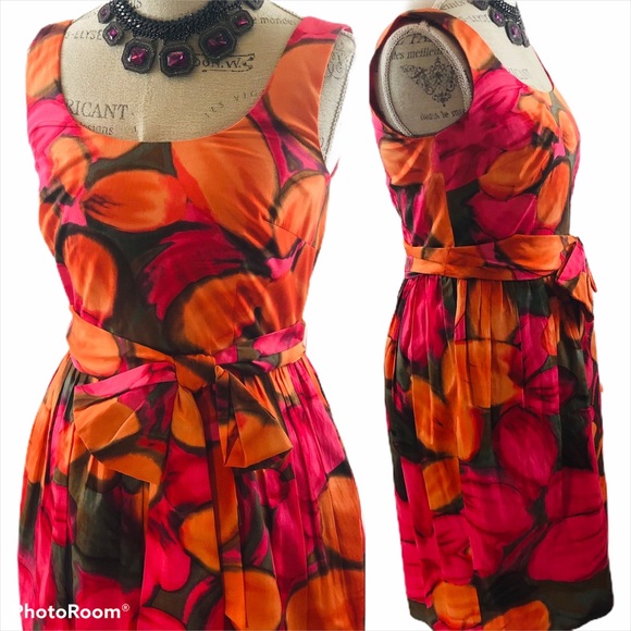 Laundry By Shelli Segal Color Splash 💦 Dress - Picture 3 of 10